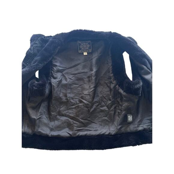 Johnny Was Morningside Silk Vest BLACK Small - Picture 3 of 7